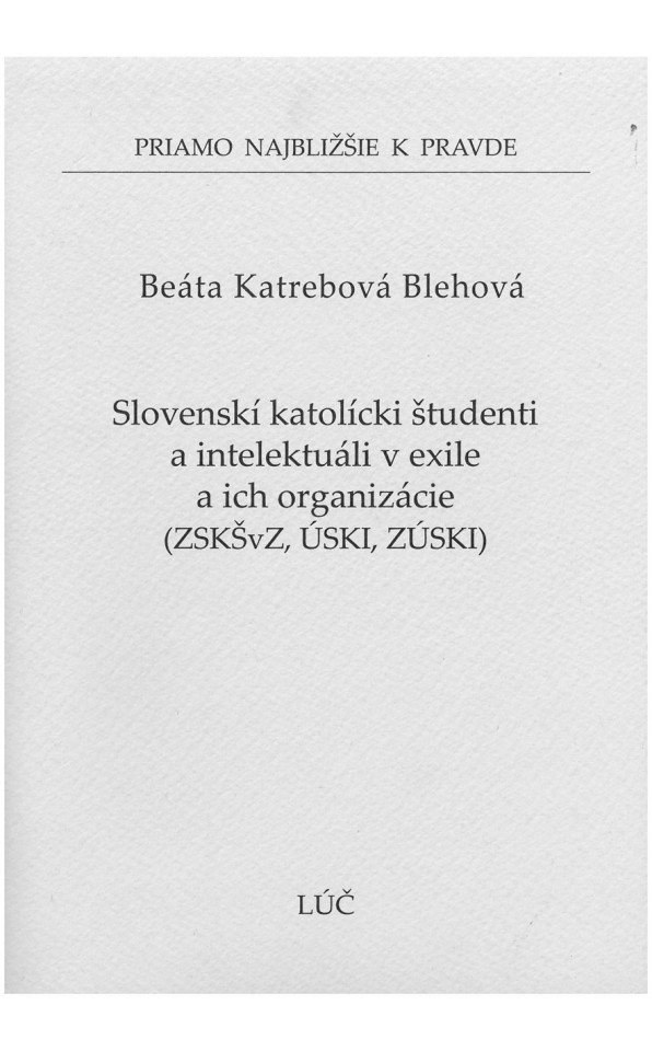 Slovenskí katolícky študenti...