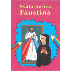 Sv. sestra Faustína omaľovanka