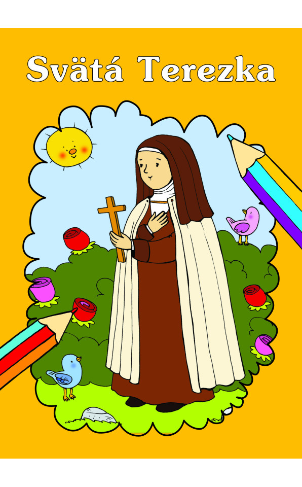 Sv. Terezka omaľovanka