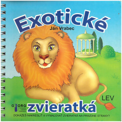 Exotické zvieratká - leporelo