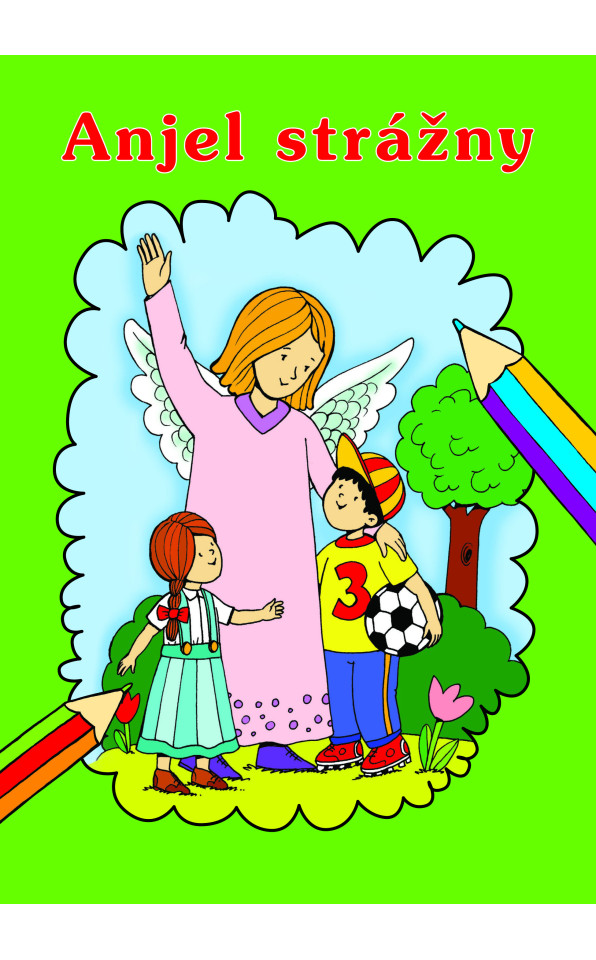 Anjel strážny omaľovanka
