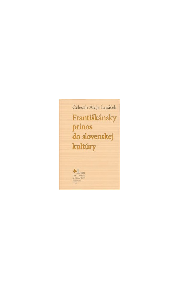 Františkánsky prínos do slovenskej kultúry
