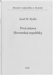 Obrázok z Prvá ústava Slovenskej republiky